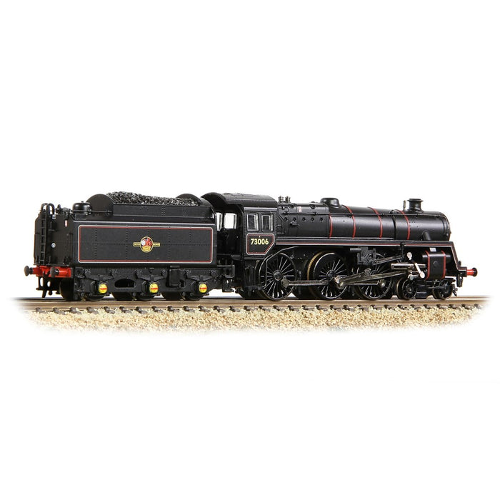 Graham Farish [N] 372-729A BR Standard 5MT with BR1 Tender 73006 in BR Lined Black (Late Crest)
