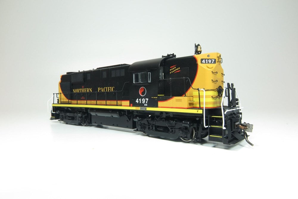Rapido Trains Inc 31584 HO Alco RS11 - Sound and DCC - Burlington Northern 4193 (Ex-NP Patch, black, yellow)