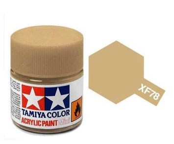 Tamiya XF78 Wooden Deck Tan Acrylic Paint - 10ml