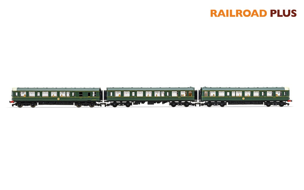 Hornby R30170 OO RailRoad Plus BR Class 110 3 Car Train Pack - Era 6