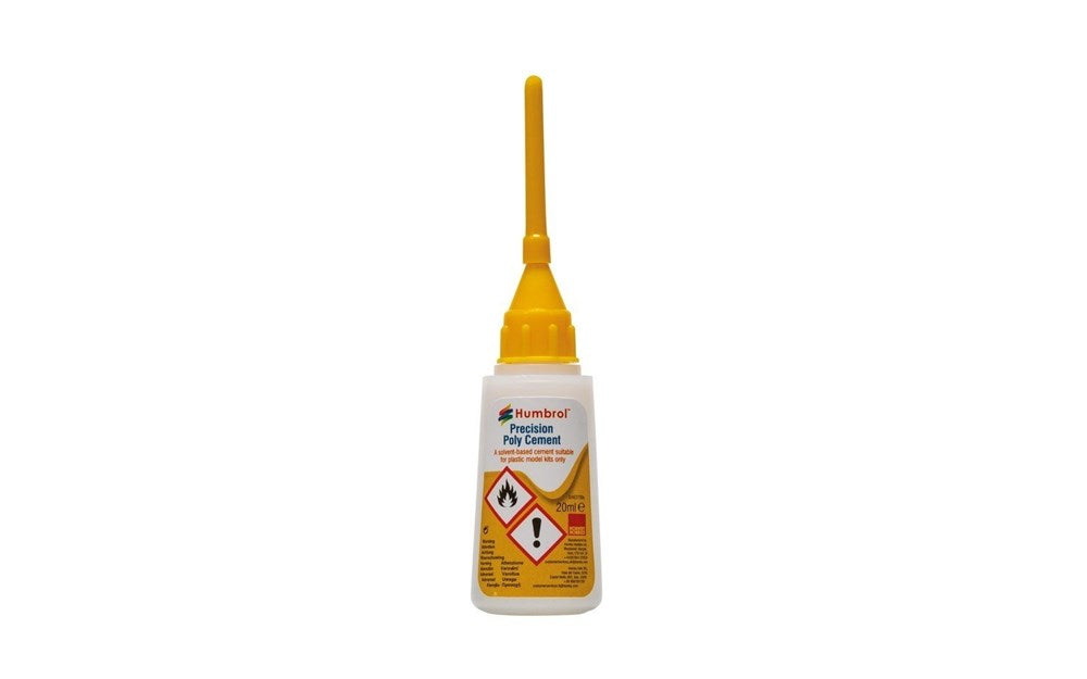 Humbrol AE2720 Precision Poly Cement - 20ml Needle Point