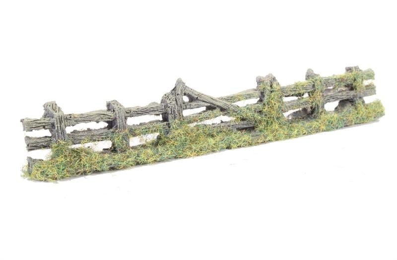 Javis PF05 OO Old Weathered Grey Fence with Gate