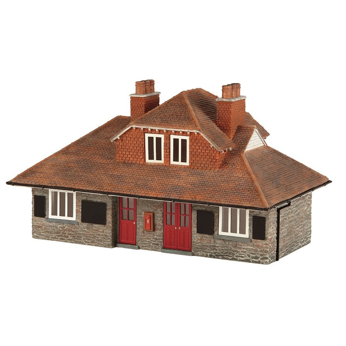Branchline [OO/OO9] 44-0016R Scenecraft Narrow Gauge Station with Red trim