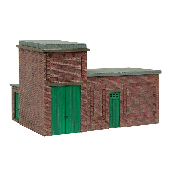 Branchline [OO] 44-0181G Scenecraft Lineside Brick Substation with Green detail