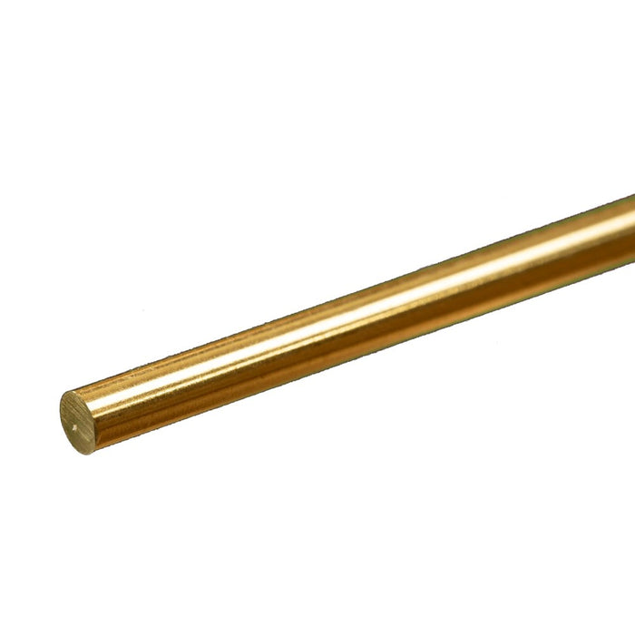K&S 8165 Brass Rod 5/32 - 12" Length