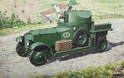 Roden 731 1:72 British Armoured Car (Pattern 1920 Mk.I)