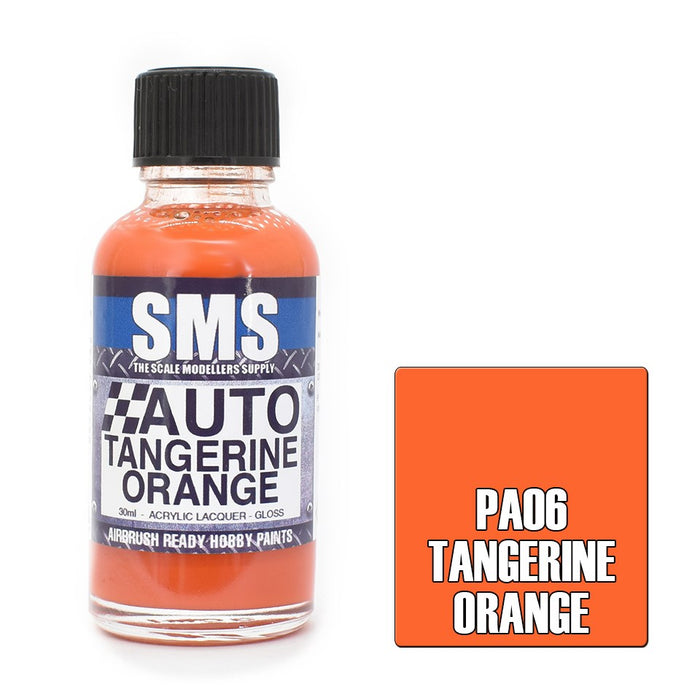 SMS PA06 Auto Colour TANGERINE ORANGE 30ml