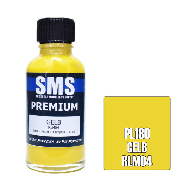SMS PL180 Premium GELB (RLM 04) 30ml