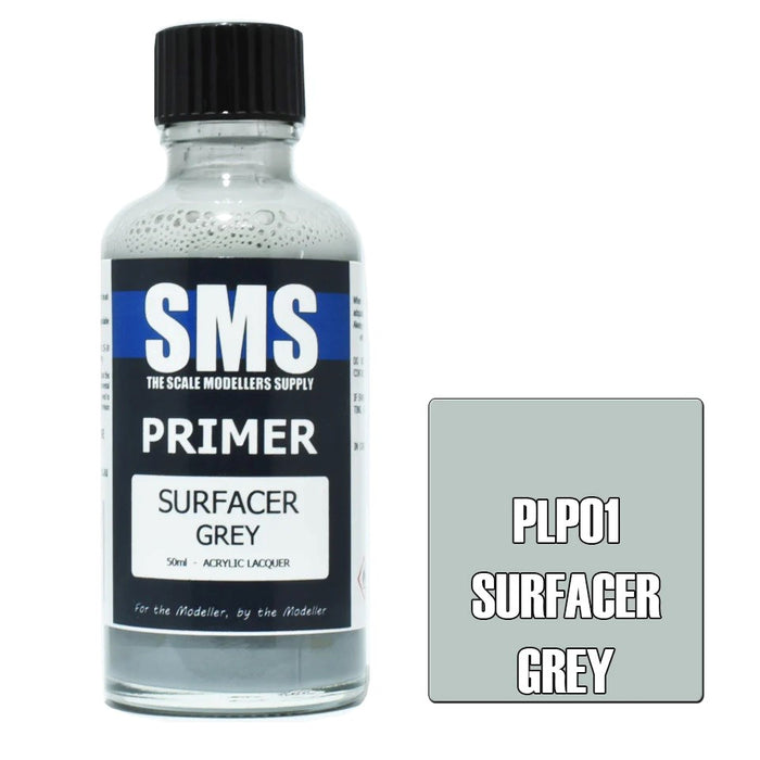 SMS PLP01 Primer Surfacer GREY 50ml