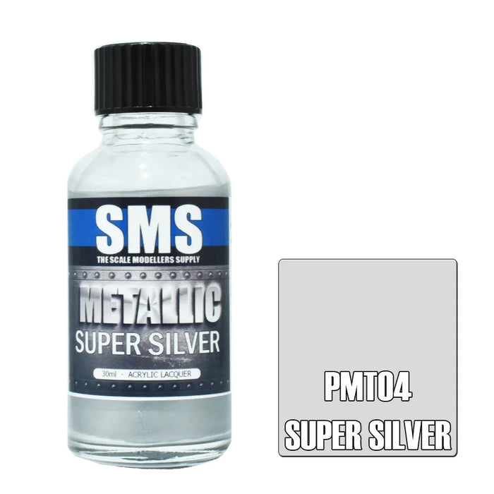 SMS PMT04 Metallic SUPER SILVER 30ml