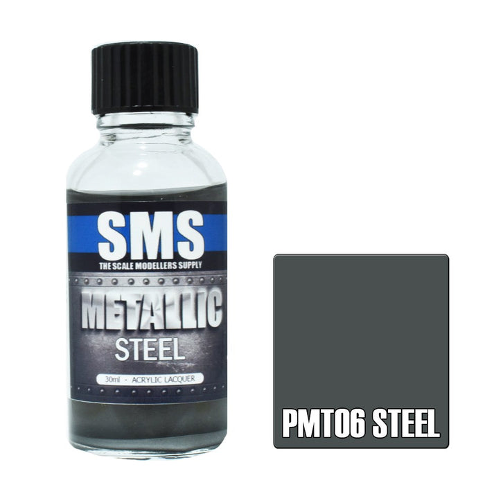 SMS PMT06 Metallic STEEL 30ml