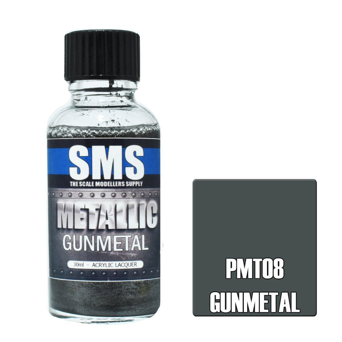SMS PMT08 Metallic GUNMETAL 30ml
