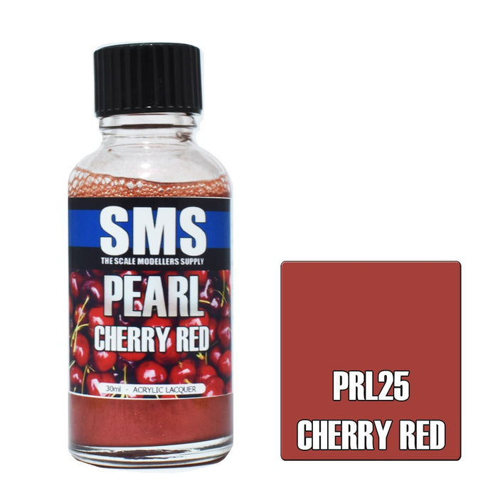 SMS PRL25 Pearl CHERRY RED 30ml