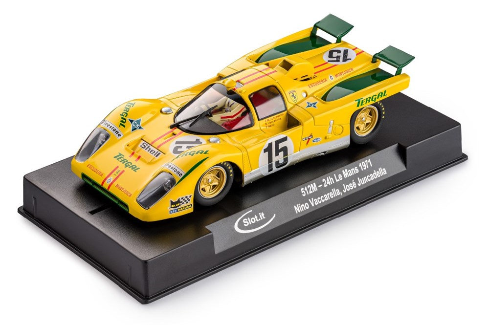 Slot.it CA51c Ferrari 512M - 24h Le Mans 1971 No.15
