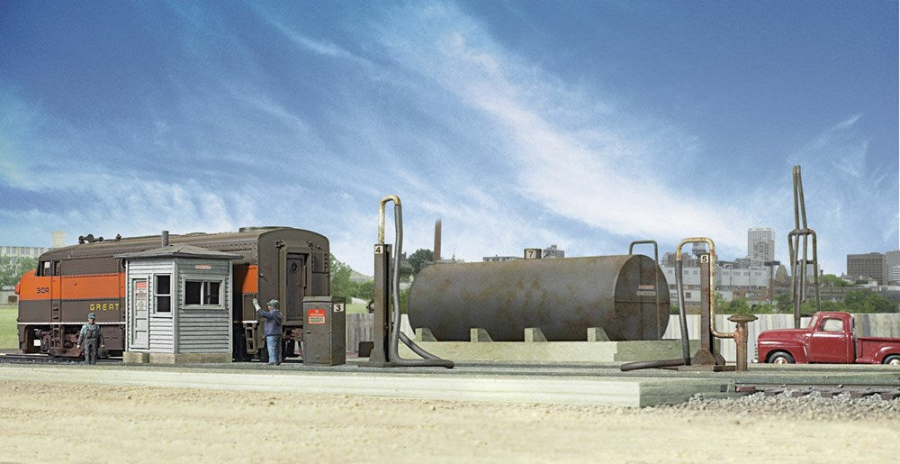 Walthers Cornerstone 933-2908 HO Diesel Fueling Facility Kit