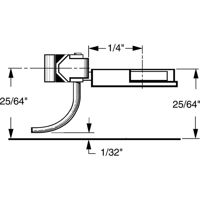 Kadee No.24 HO Scale 20-Series Plastic Couplers with Gearboxes - Short (1/4") Underset Shank