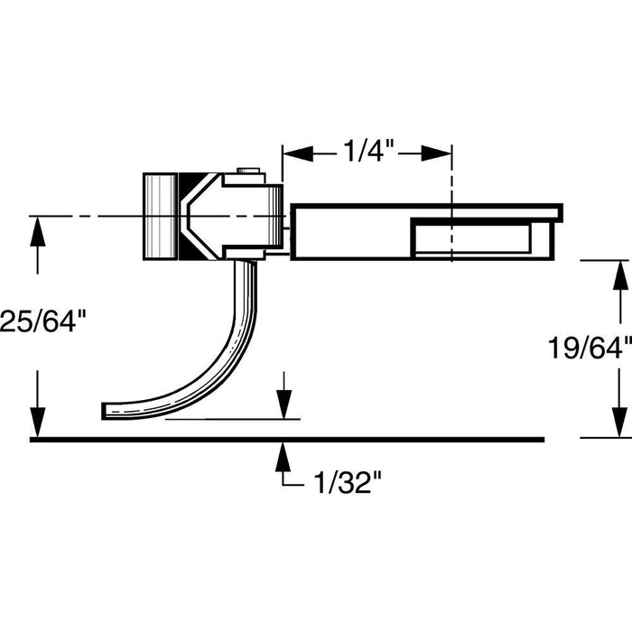 Kadee No.24 HO Scale 20-Series Plastic Couplers with Gearboxes - Short (1/4") Underset Shank