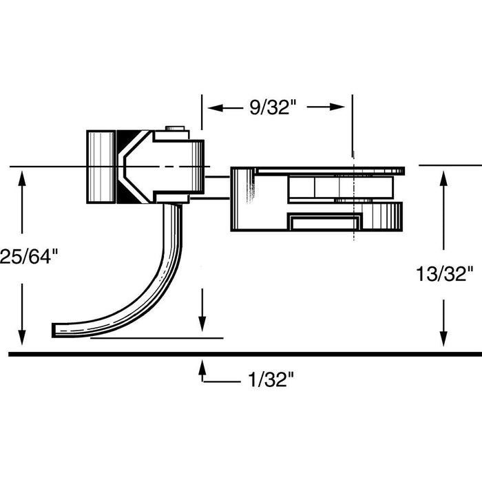 Kadee No.37 HO Scale 30-Series Plastic Couplers with Gearboxes - Medium (9/32") Underset Shank
