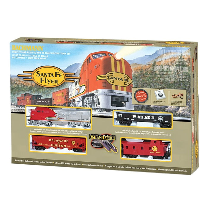 Bachmann USA 00647 [HO] Santa Fe Flyer Train Set