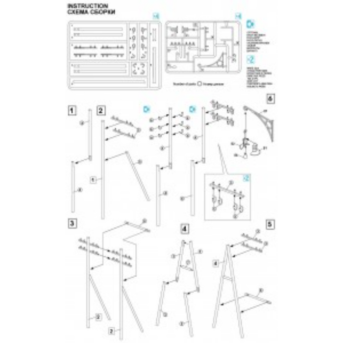 MiniArt 35541A 1:35 Telegraph Poles