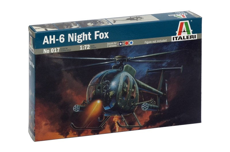 Italeri 017 1:72 AH-6 Night Fox