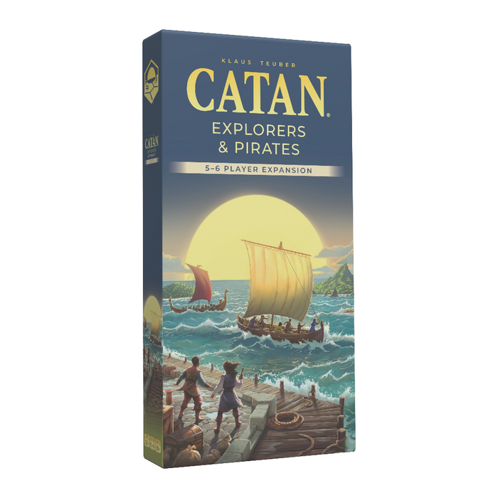 CATAN (6th Edition) - Explorers and Pirates 5-6 Player Expansion