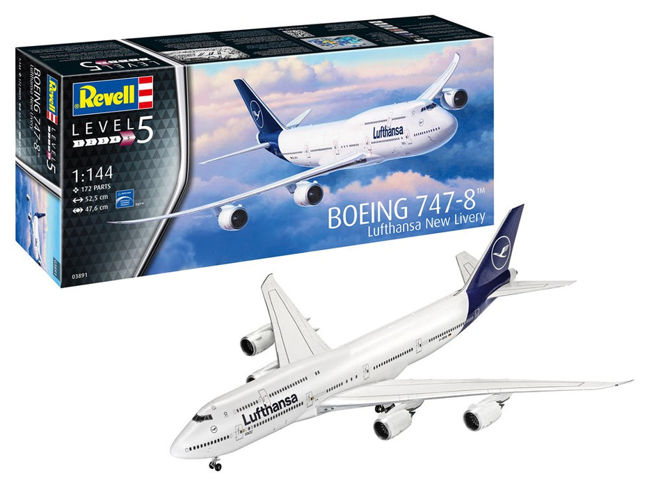 Revell 03891 1:144 Boeing 747-8 Lufthansa "New Livery"