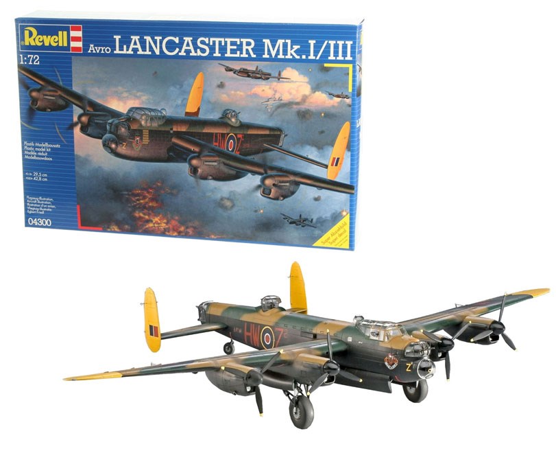 Revell 04300 1:72 Avro Lancaster Mk.I/III