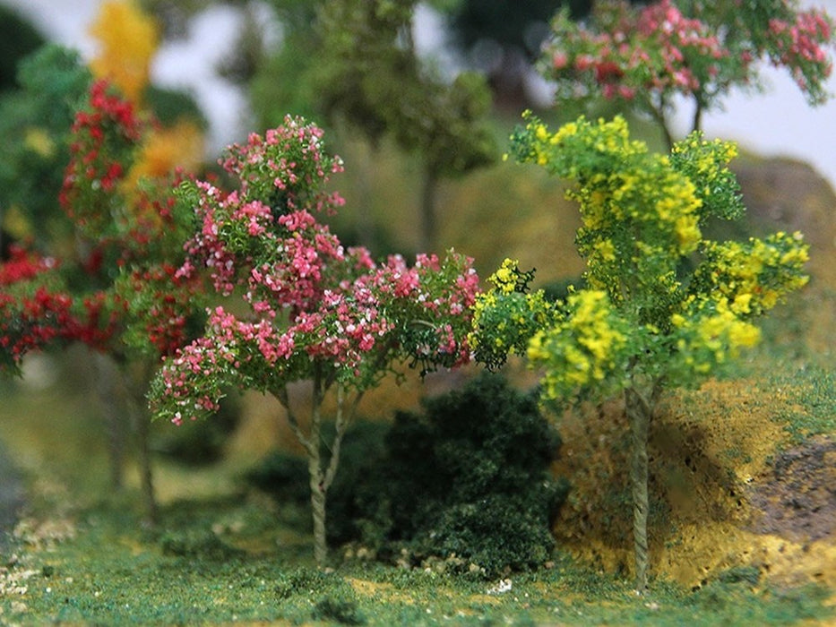 JTT 95631 19-25mm Flower Trees (30pcs)