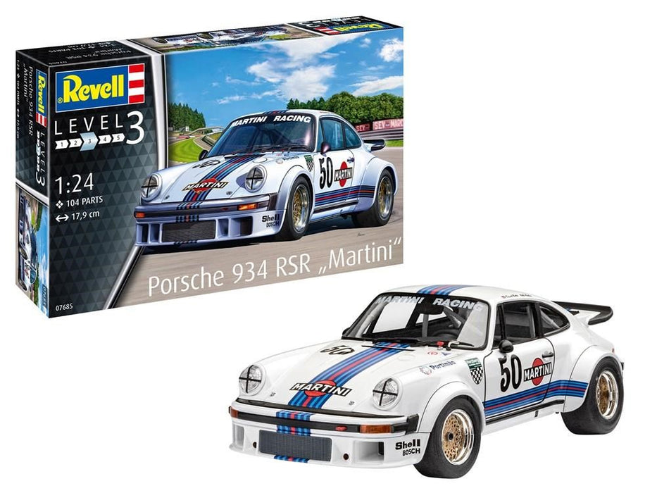 Revell 07685 1:24 Porsche 934 RSR 'Martini'