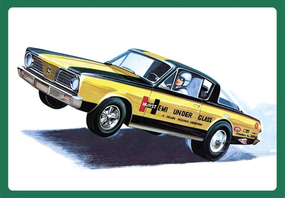 AMT 1153 1:25 '66 Barracuda 'Hurst Hemi Under Glass' Kit