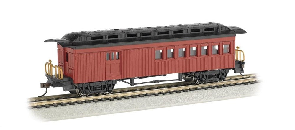 Bachmann USA 13502 [HO] 1860's Combine Passenger Coach Red