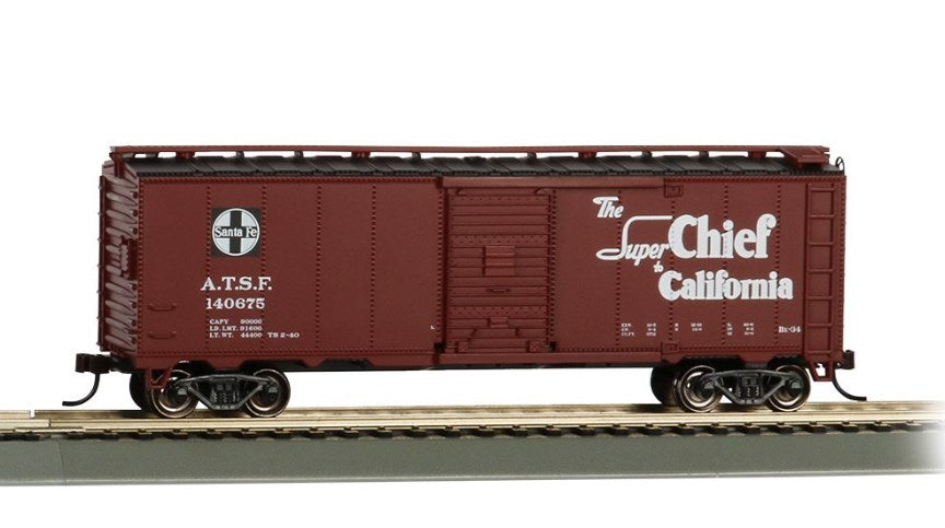 Bachmann USA 16501 [HO] 40' Santa Fe Map Box Car - Super Chief #140675