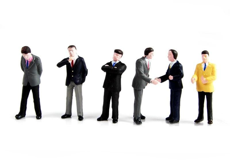 Scenecraft 36-040 [OO] 1:76 Businessmen (6pk)