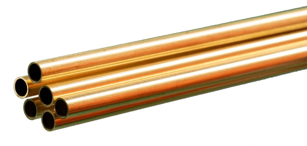 K&S 1147 Brass Round Tube 3/16 x 36"