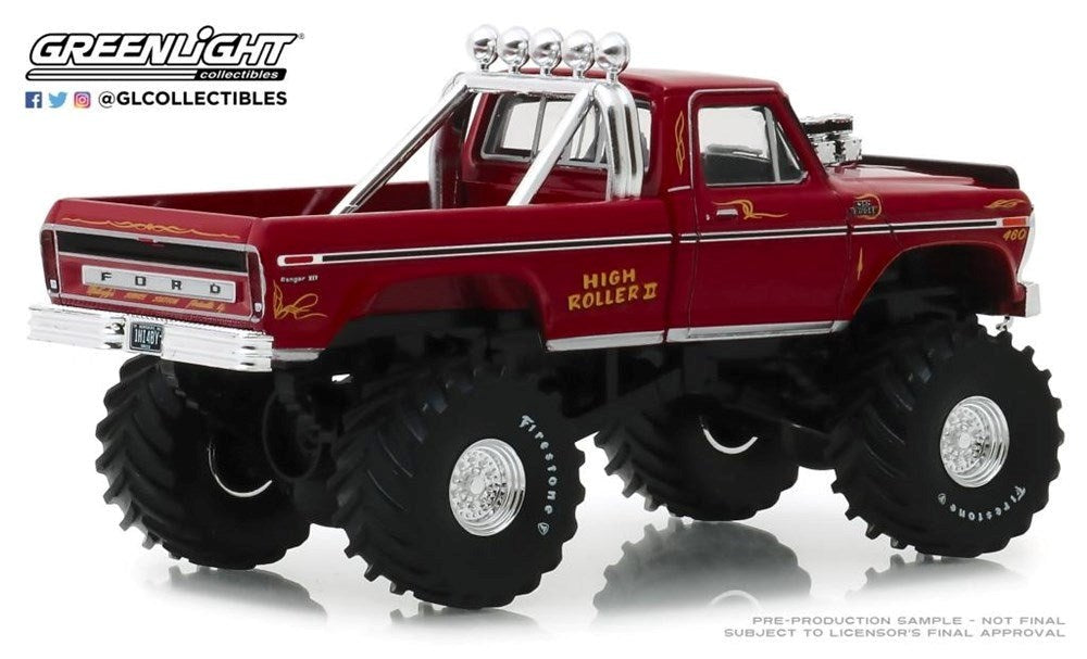 GreenLight GL-86162 1:43 1979 Ford F-250 Monster Truck- High Roller