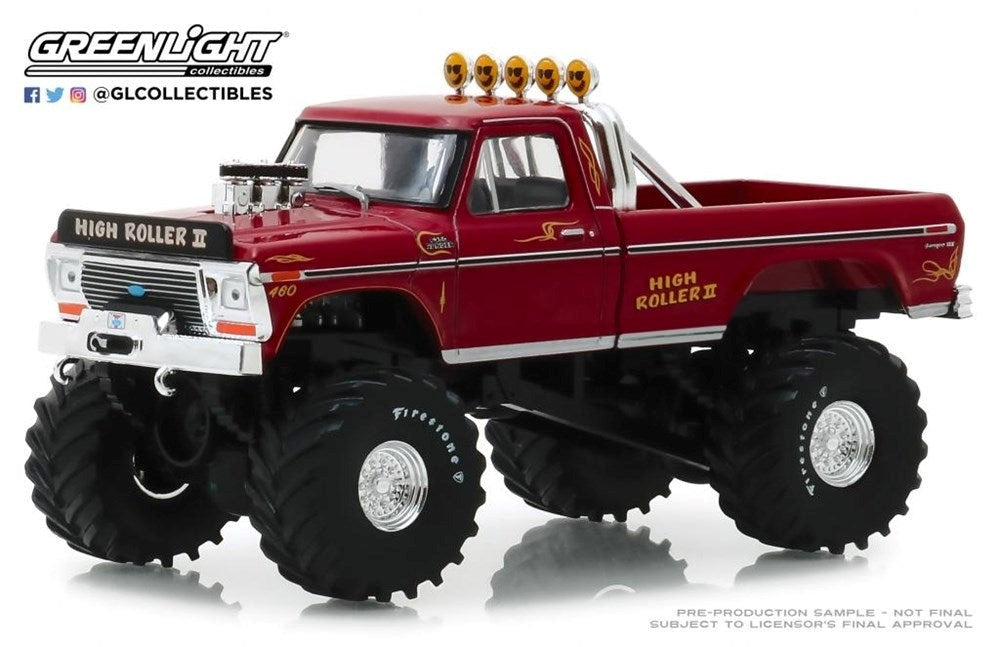 GreenLight GL-86162 1:43 1979 Ford F-250 Monster Truck- High Roller