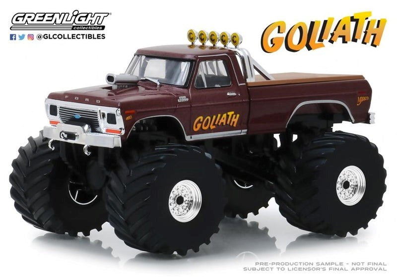 GreenLight GL-88023 1:43 1979 Ford F-250 Monster Truck- Goliath
