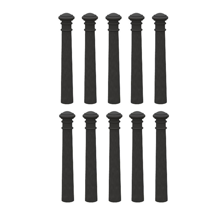 Branchline [OO] 44-530 Scenecraft Cast Iron Bollards (10/pack) 1.5mm dia x 12mm