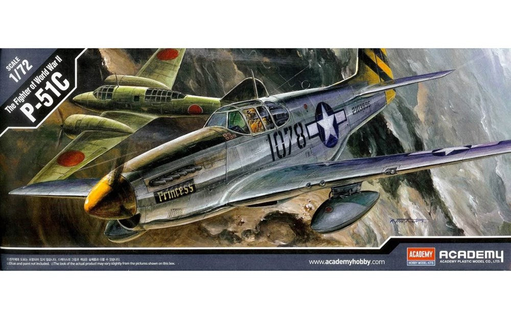 Academy 12441 1:72 North American P51C Mustang