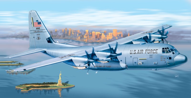 Italeri 1255 1:72 C-130J Hercules