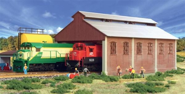 Frateschi 1517 HO Double Engine Shed
