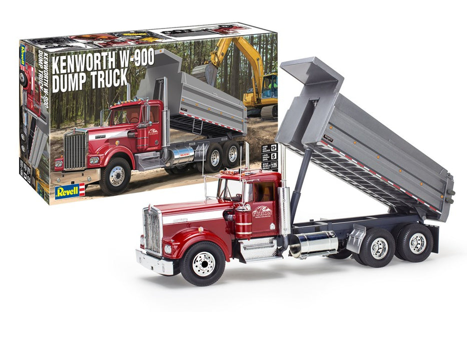 Revell 12628 1:25 Kenworth W-900 Dump Truck