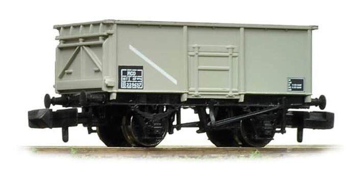 Graham Farish 377-251C [N] 1:148 16 Ton Steel Mineral Wagon - BR Light Grey