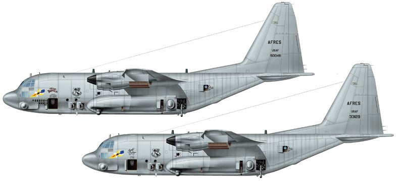 Italeri 1310 1:72 AC-130H Spectre