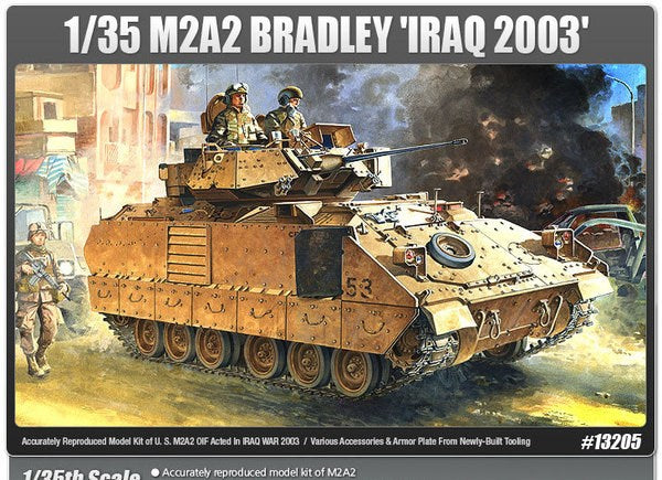 Academy 13205 1/35 M2A2 Bradley Operation Iraqi Freedom