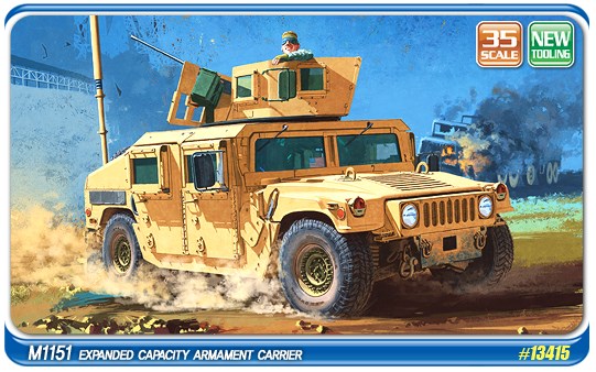 Academy 13415 1:35 M1151 Enhanced Armament Carrier
