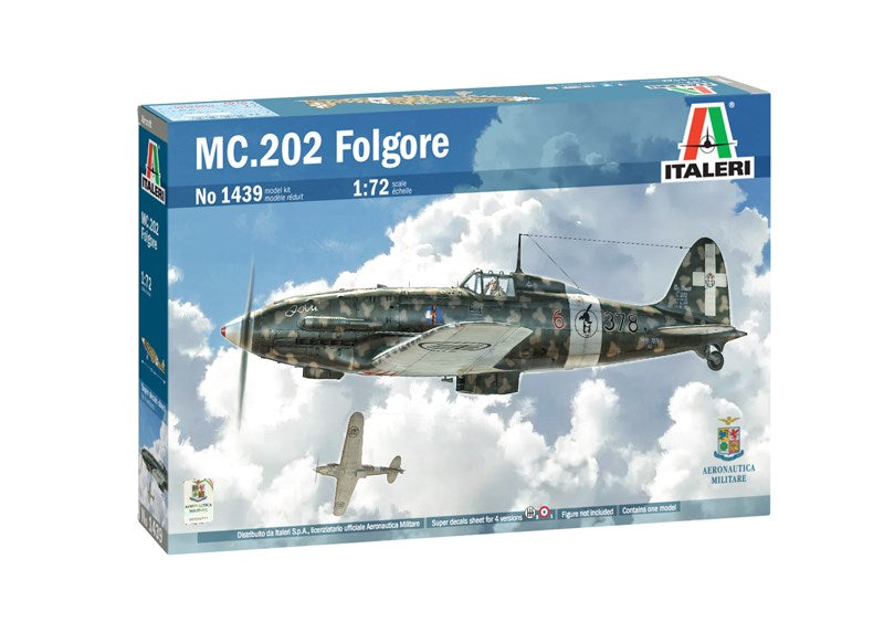 Italeri 1439 1:72 MC.202 Folgore