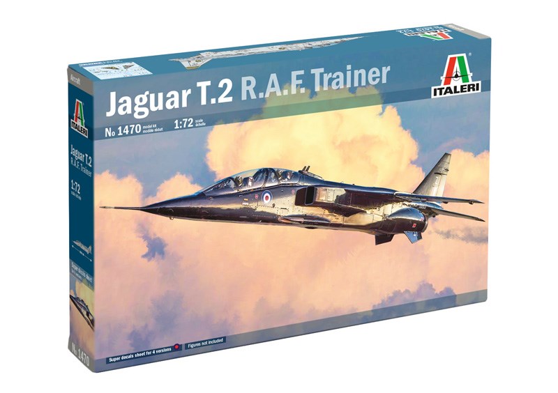 Italeri 1470 1:72 Sepecat Jaguar T.2 RAF Trainer