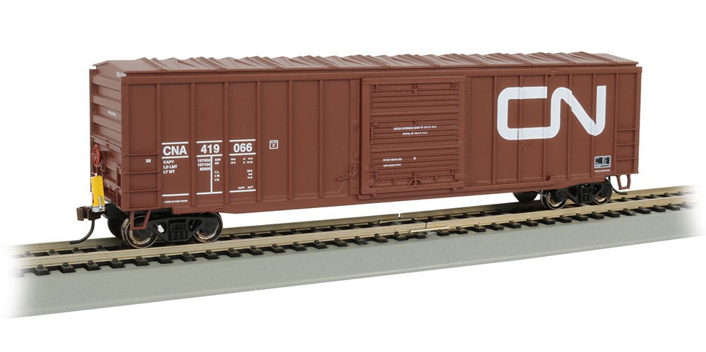 Bachmann USA 14903 [HO] 50' Braced Box Car - Canadian National (flashing led)